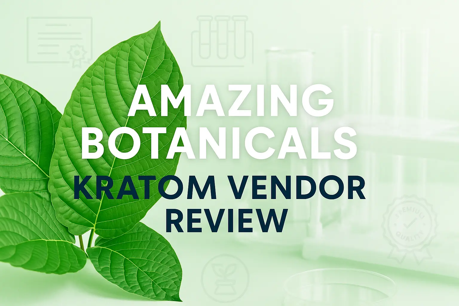 Amazing Botanicals Kratom Vendor Review