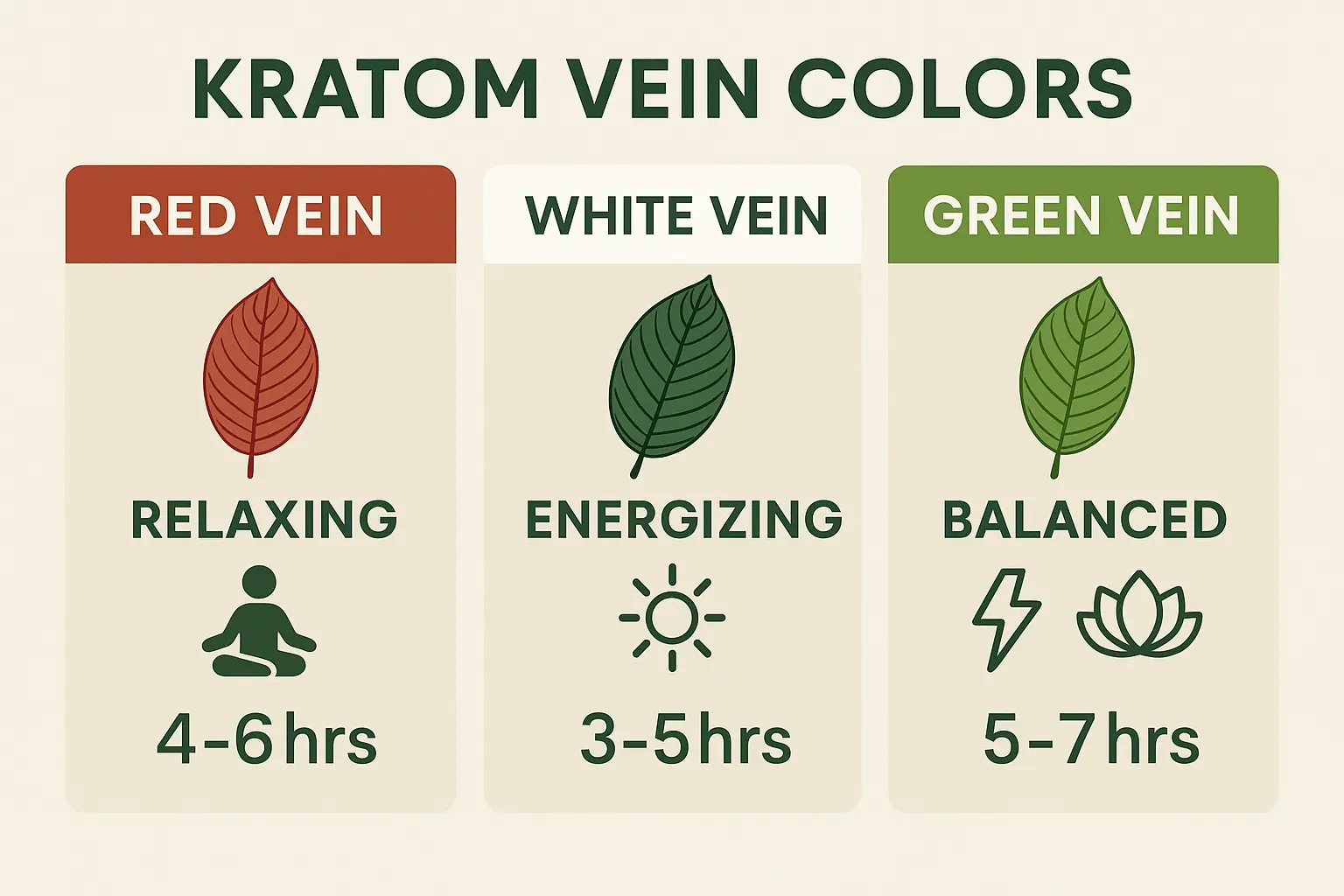 Laughing Lion Kratom Review strains vein colors