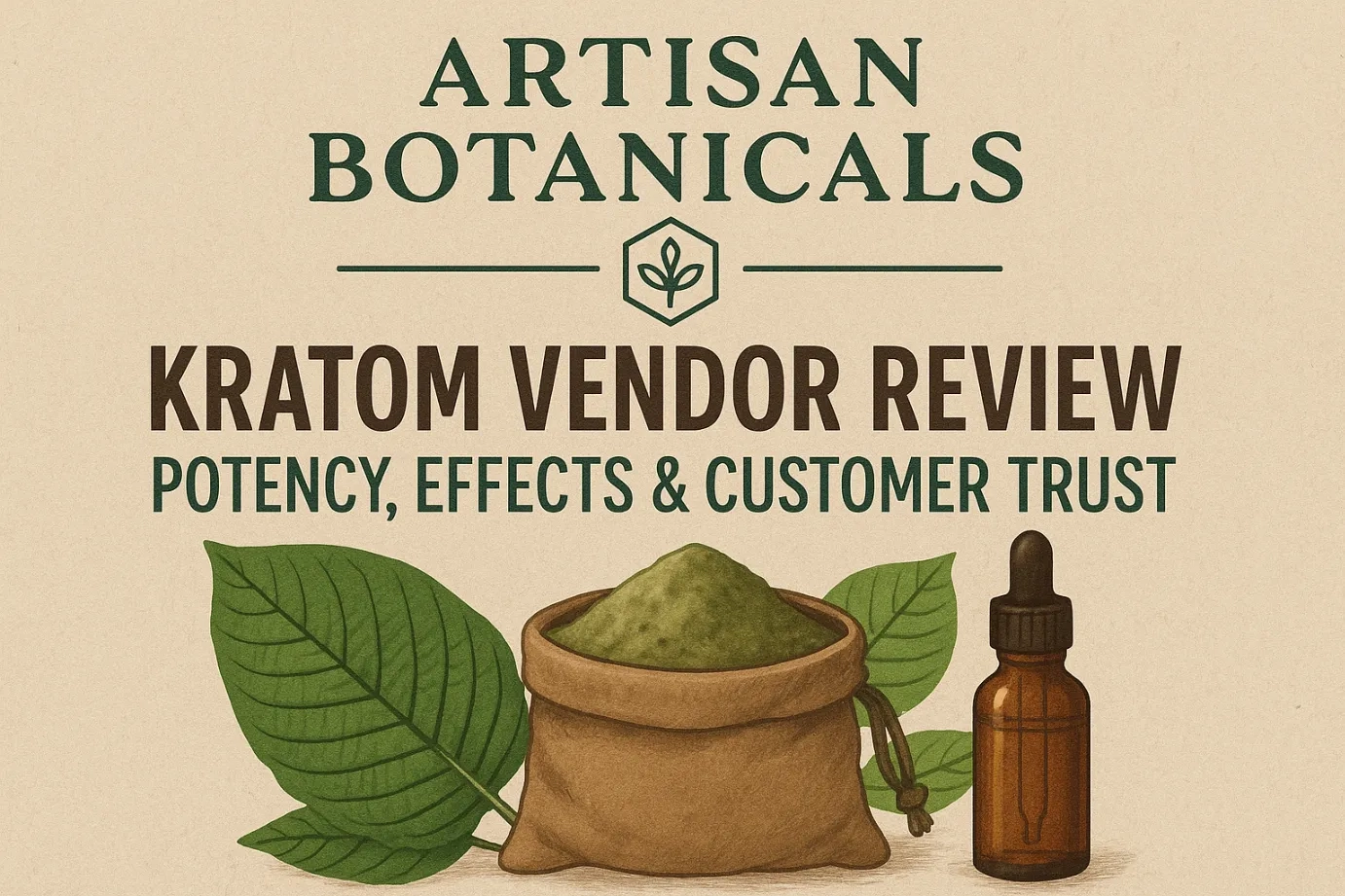 Artisan Botanicals Kratom Vendor Review Potency, Effects Customer Trust