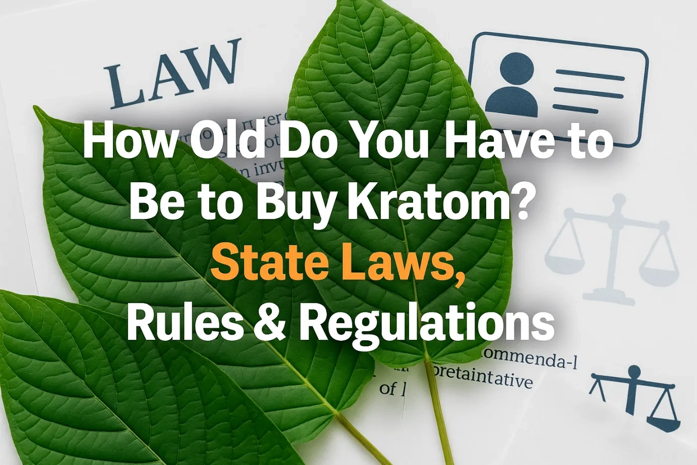 How Old Do You Have to Be to Buy Kratom State Laws, Rules Regulations