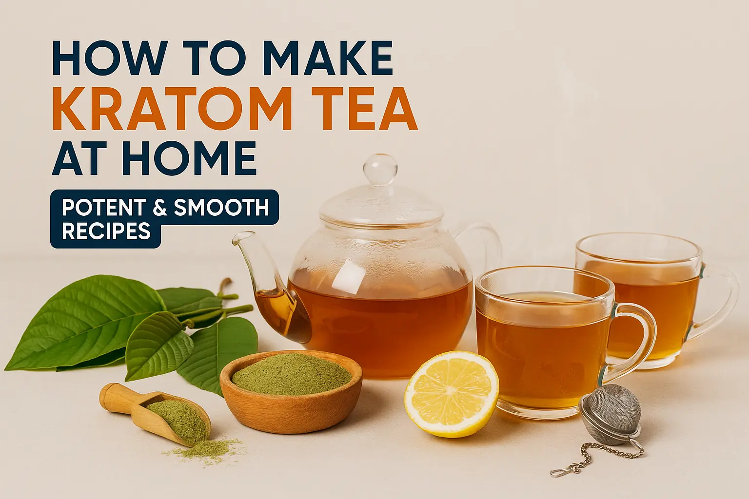how to make kratom tea
