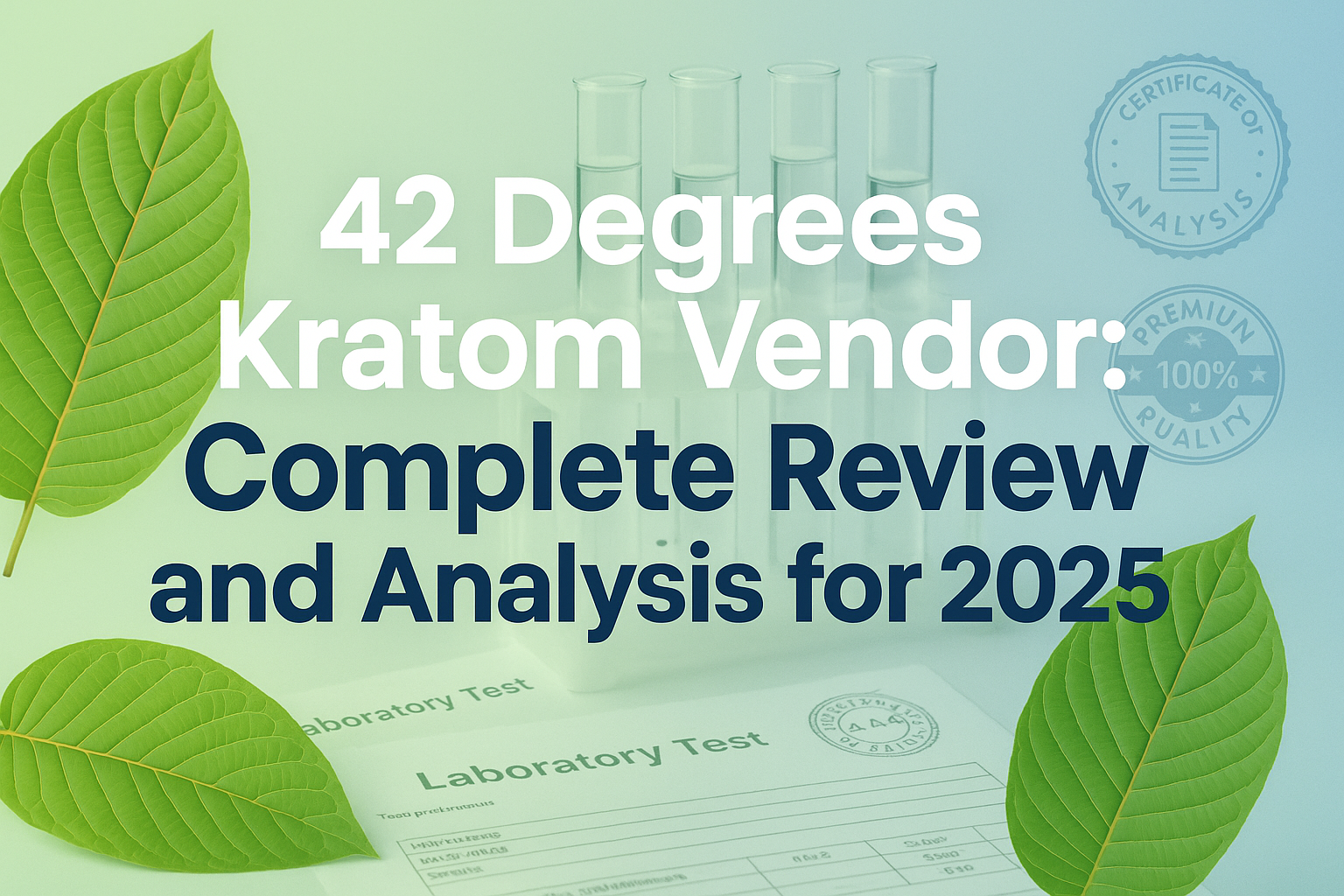 42 Degrees Kratom vendor