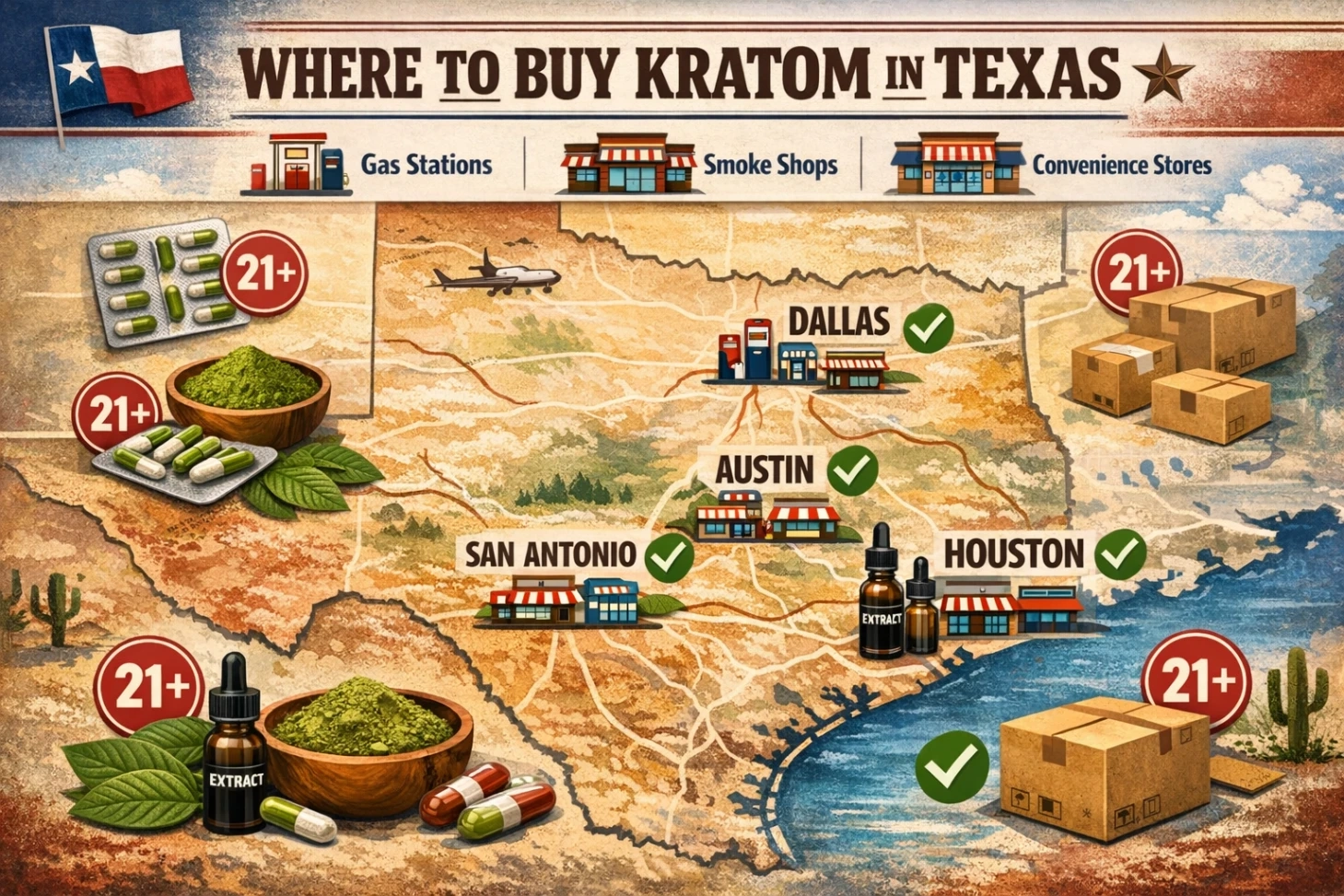 Is Kratom Legal in Texas Laws And Buying