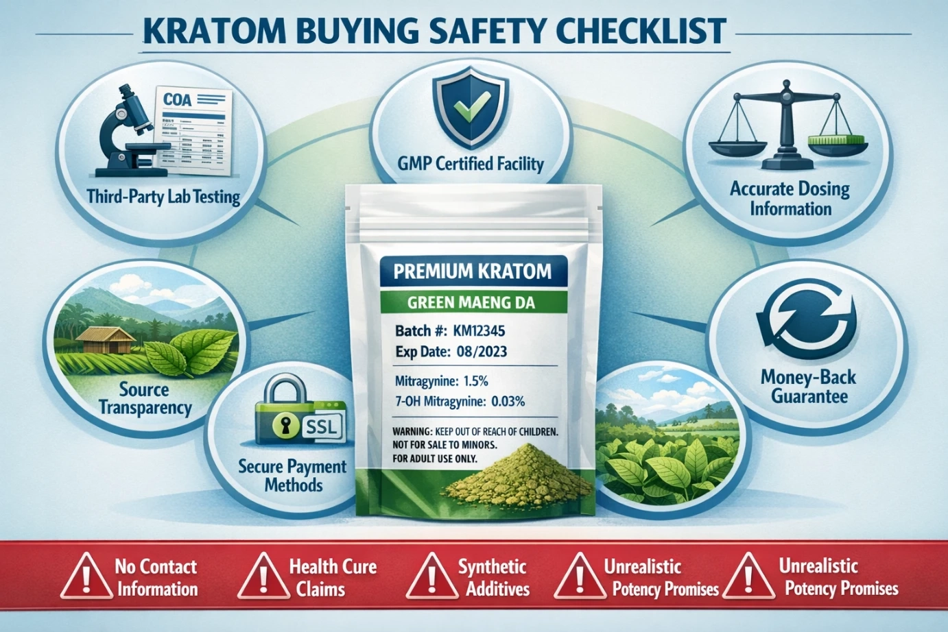 Kratom Buying Safety Checklist