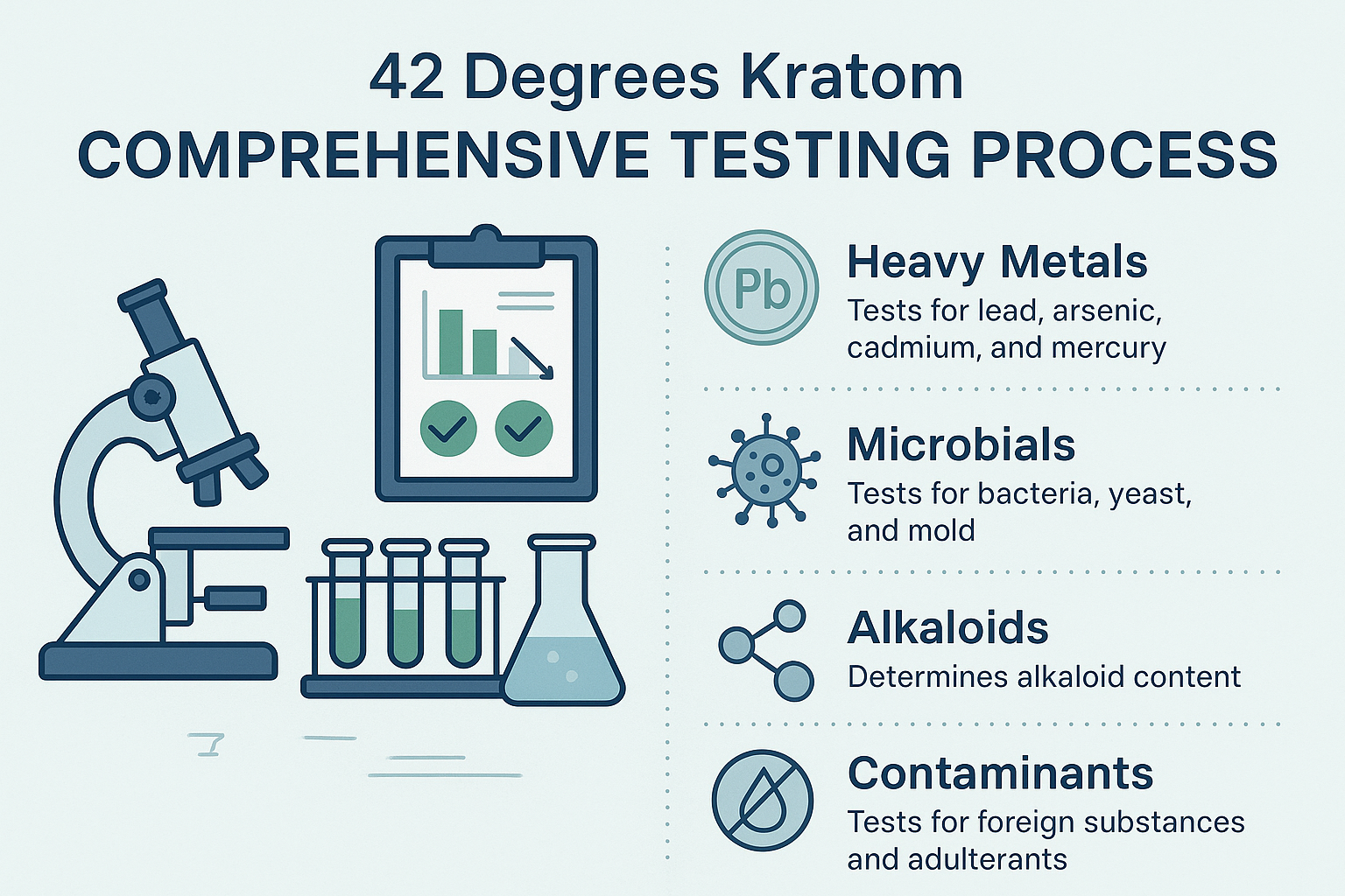 42 Degree Kratom Testing Process