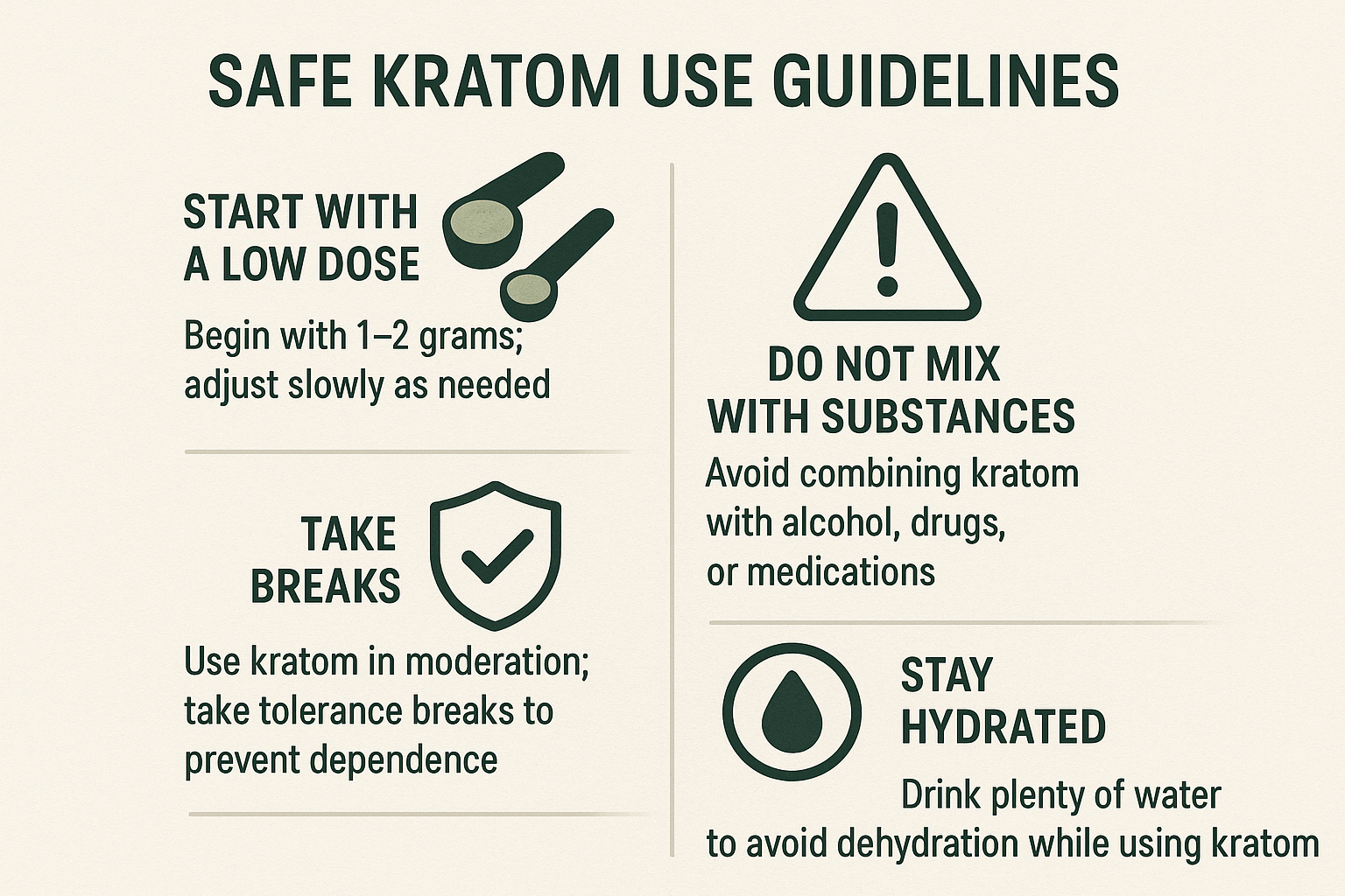 Kratom use Guidelines