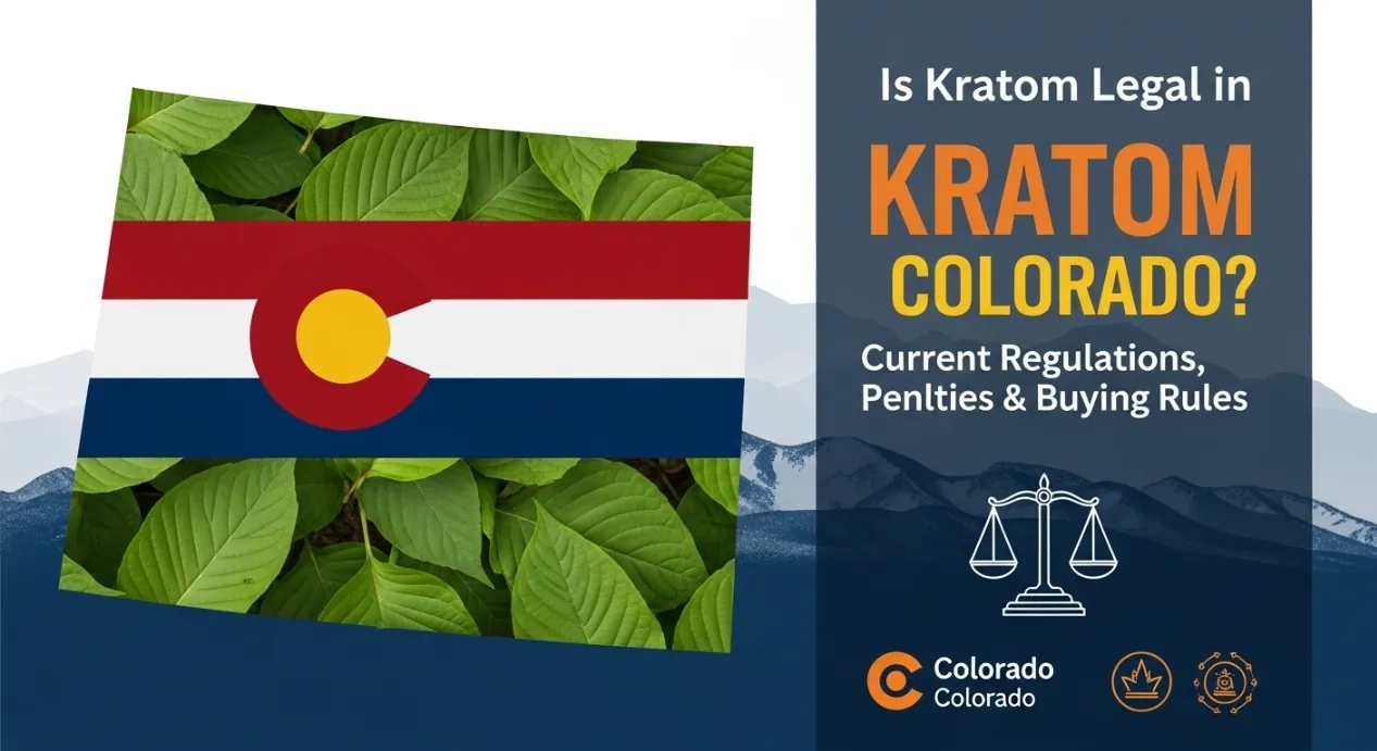 Is Kratom Legal in Colorado? Current Regulations, Penalties & Buying Rules