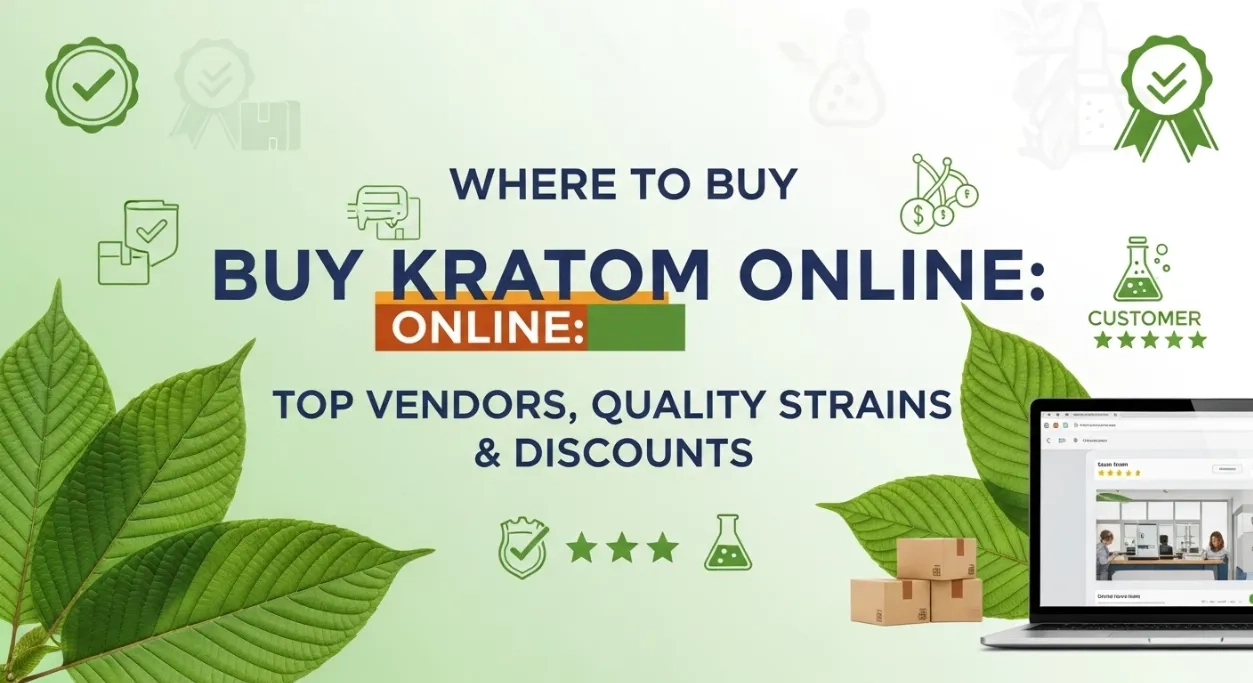 Where to Buy Kratom Online: Top Vendors, Quality Strains & Discounts