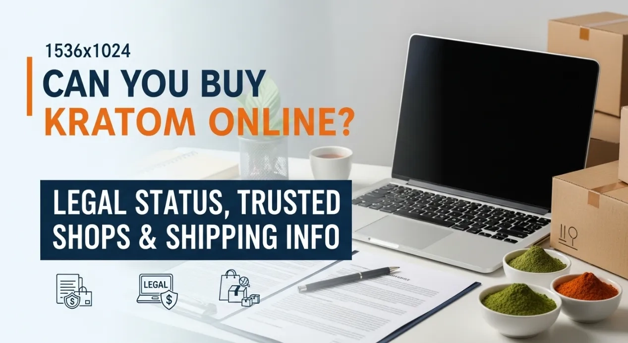 Can You Buy Kratom Online? Legal Status, Trusted Shops & Shipping Info