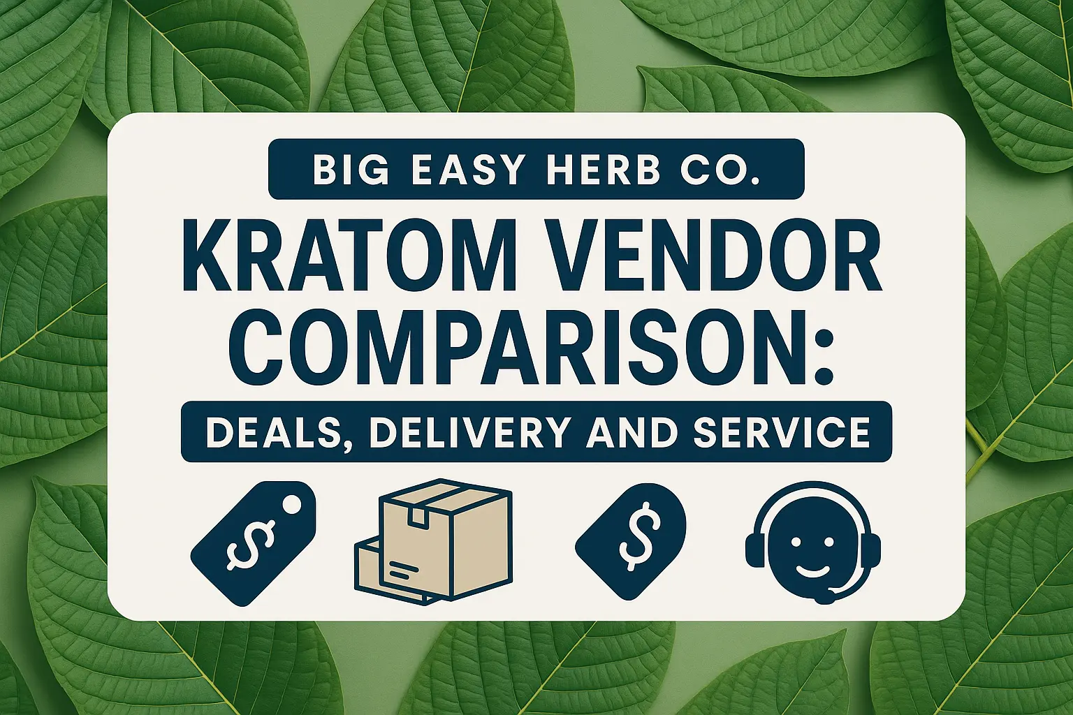 Big Easy Herb co kratom vendor