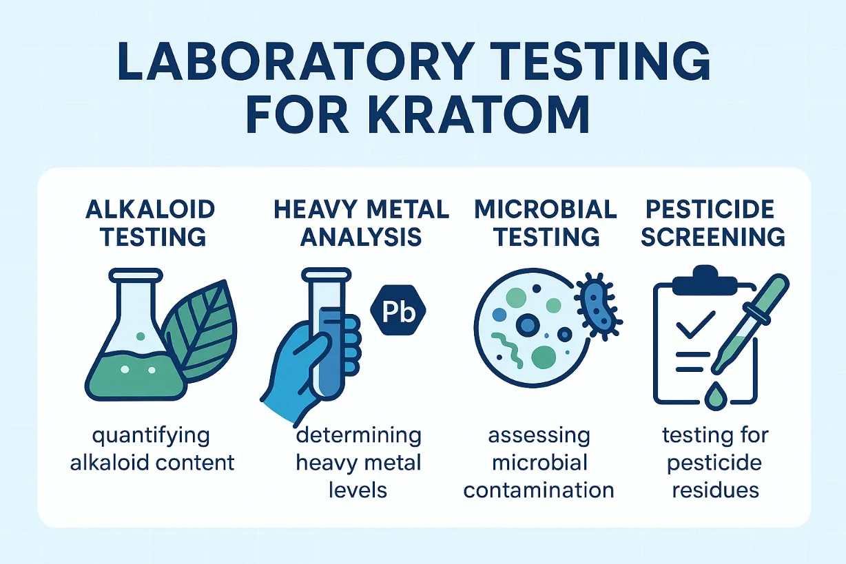 Blissful Botanicals Kratom Vendor laboratory testing