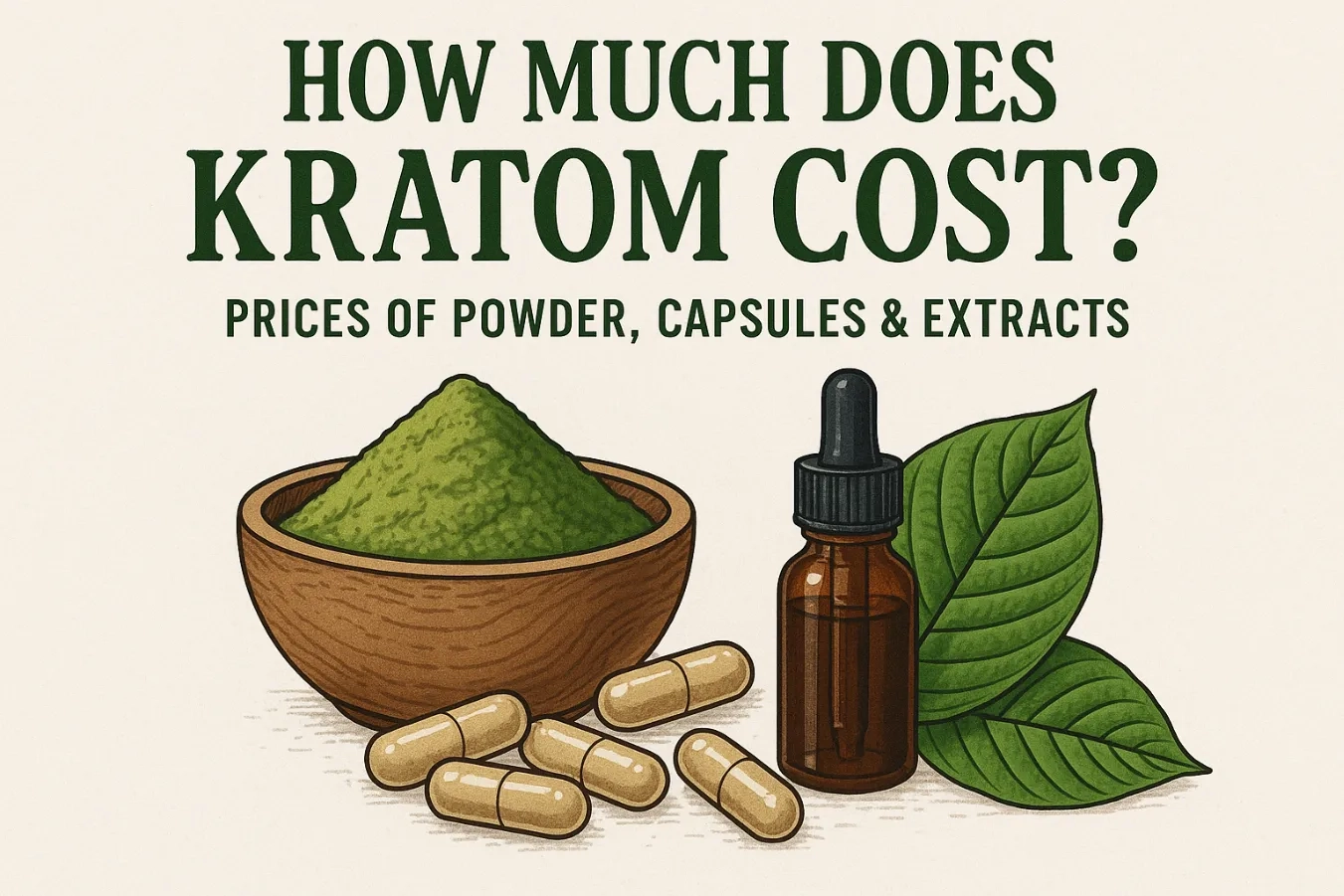 How Much Does Kratom Cost