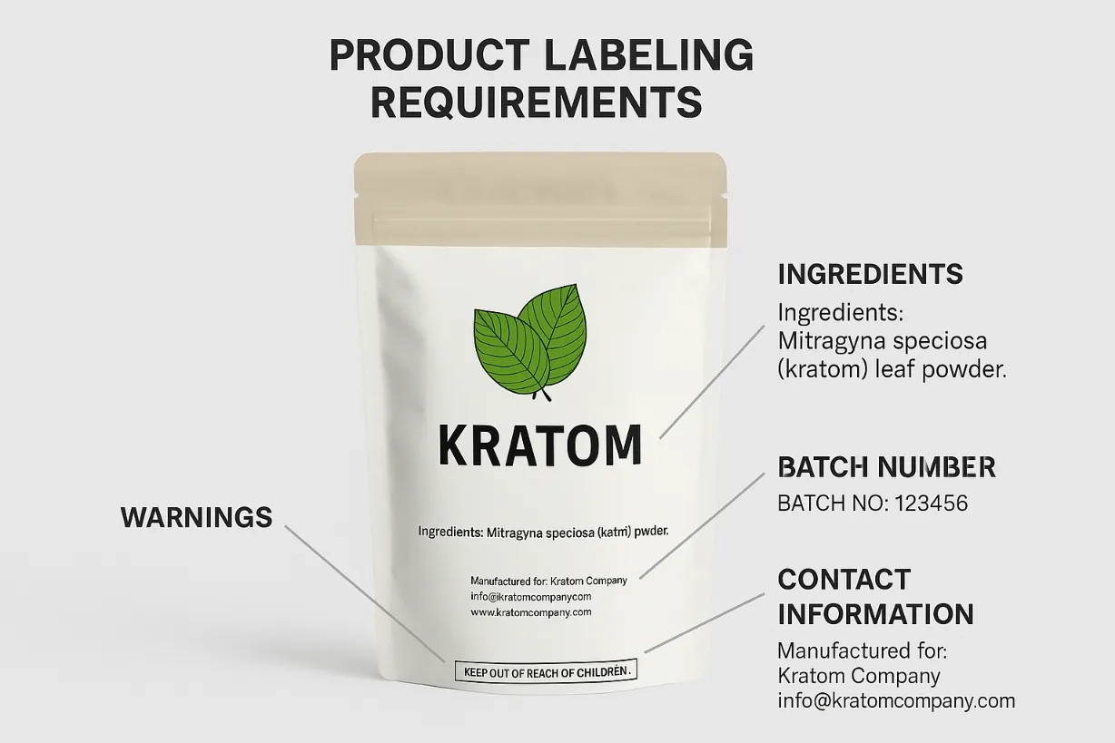 Is Kratom Legal in GA product labelling