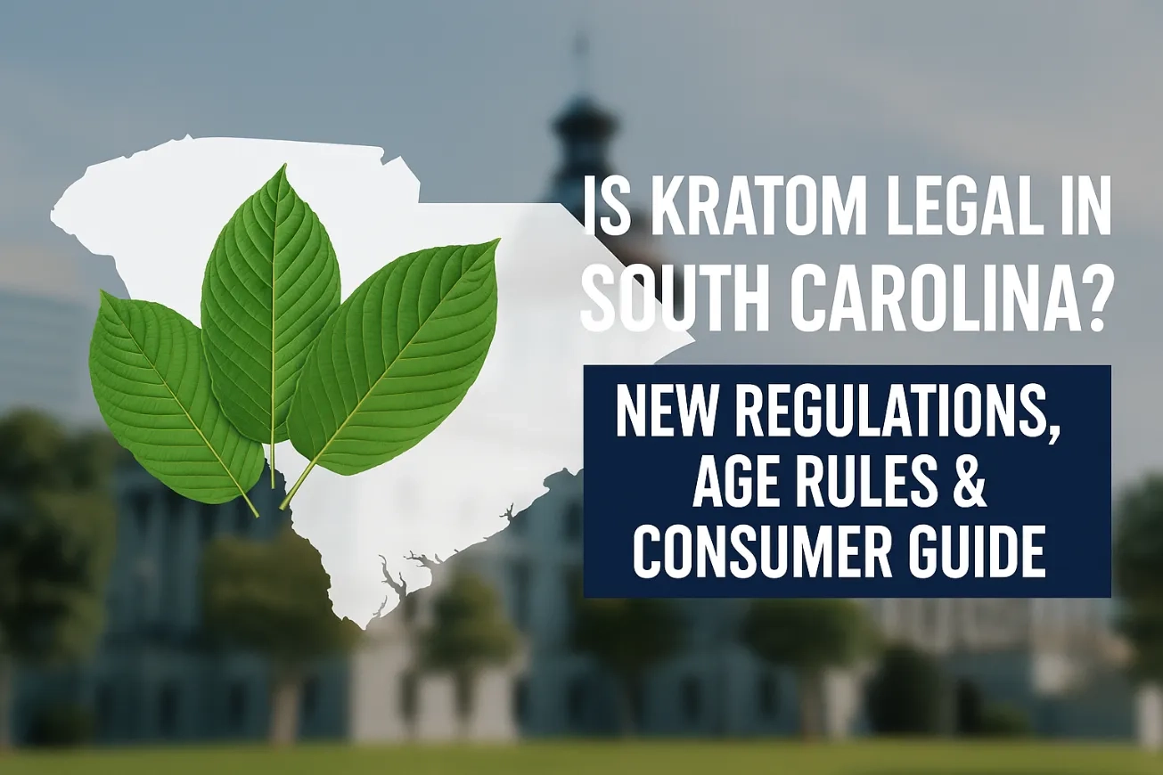 Is Kratom Legal in South Carolina New Regulations, Age Rules & Consumer Guide