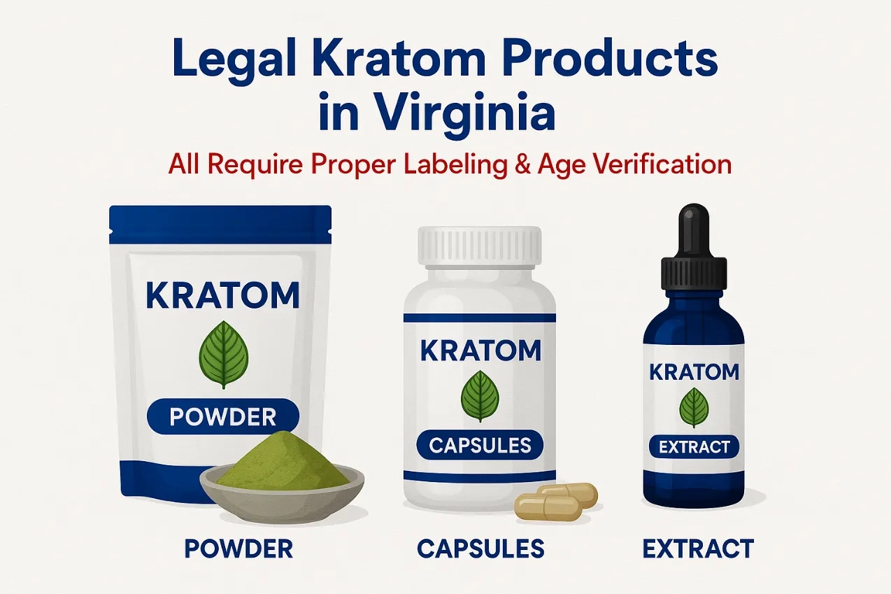 Is Kratom Legal in Virginia State Laws, Age Requirements & Buying Guidelines