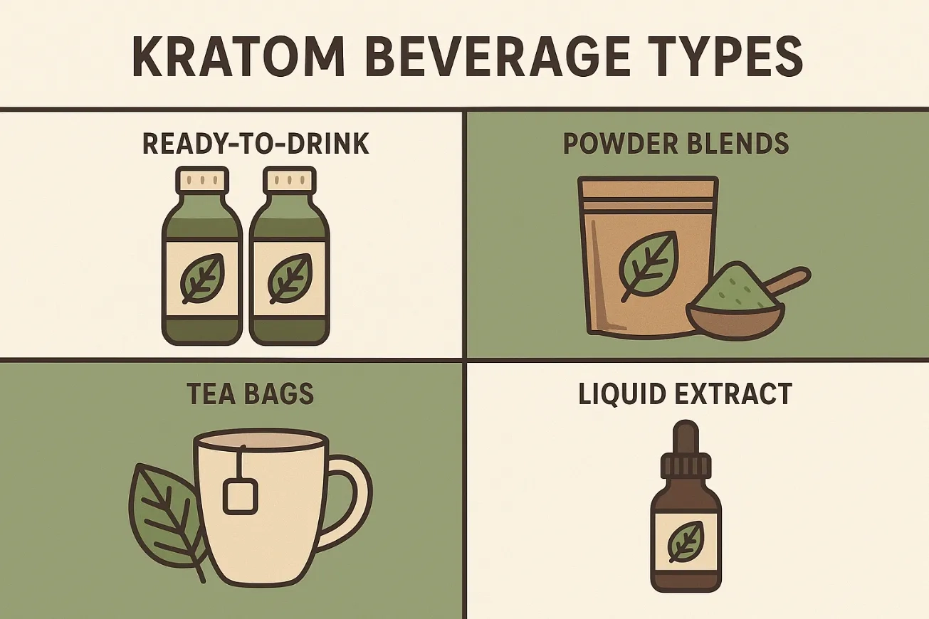 kratom beverage types