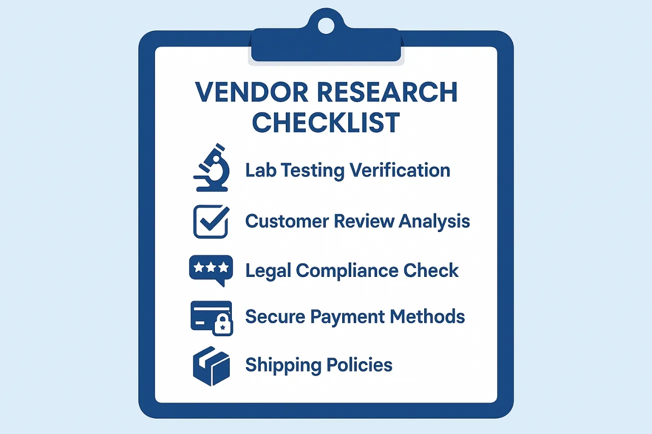 kratom vendor checklist