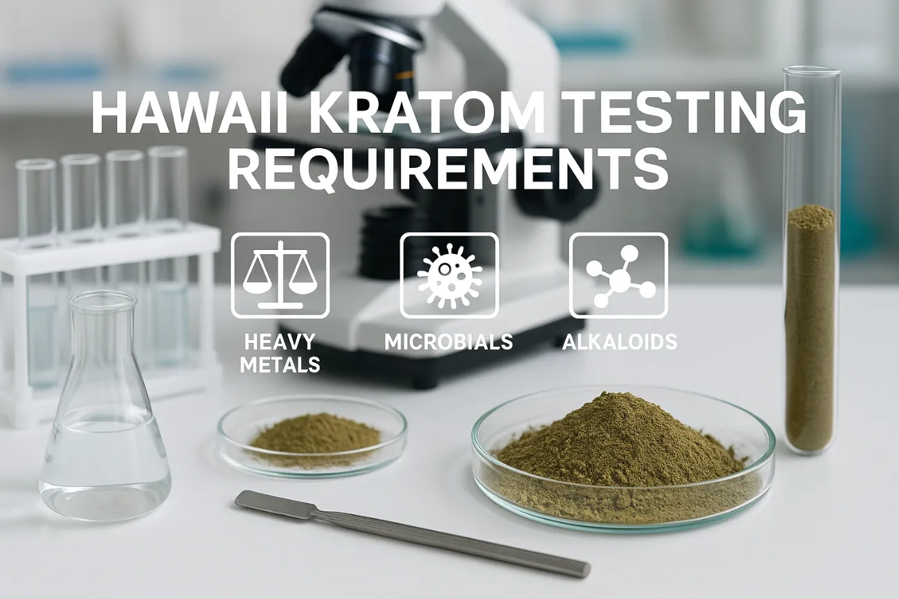 Kratom Legality testing requirements