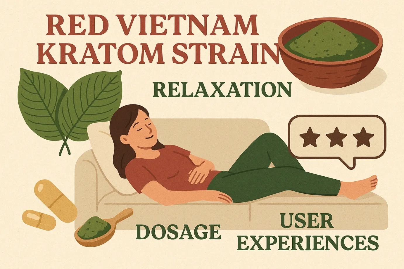 Red Vietnam Kratom Strain – Relaxation, Dosage & User Experiences3