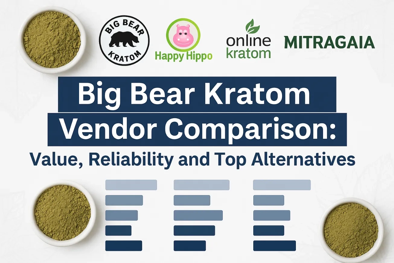 Big Bear Kratom Vendor Comparison: Value, Reliability and Top Alternatives