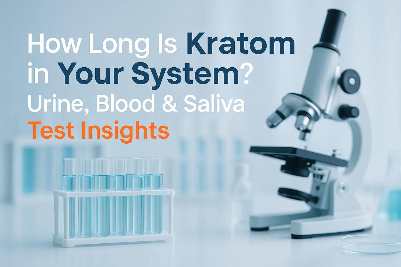 How Long Is Kratom in Your System? Urine, Blood & Saliva Test Insights