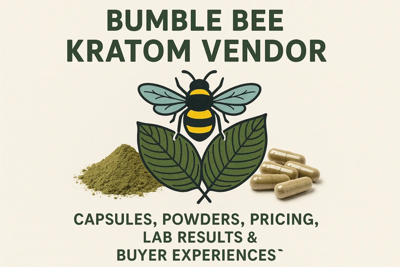 Bumble Bee Kratom vendor review –
