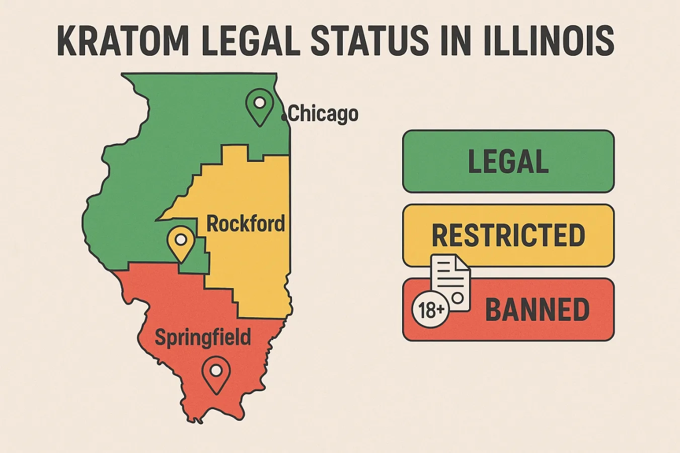 Is Kratom Legal in Illinois