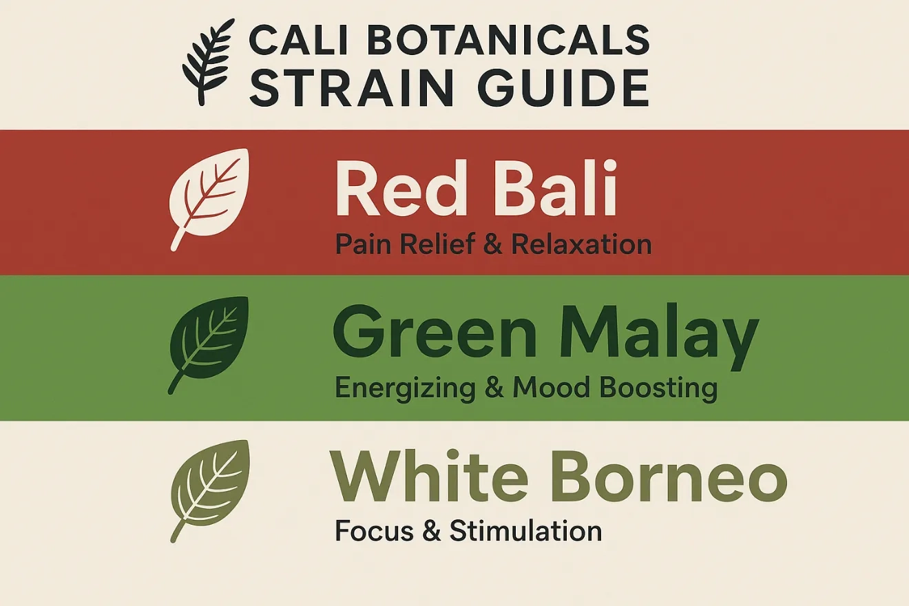 
Cali Botanicals Kratom Vendor