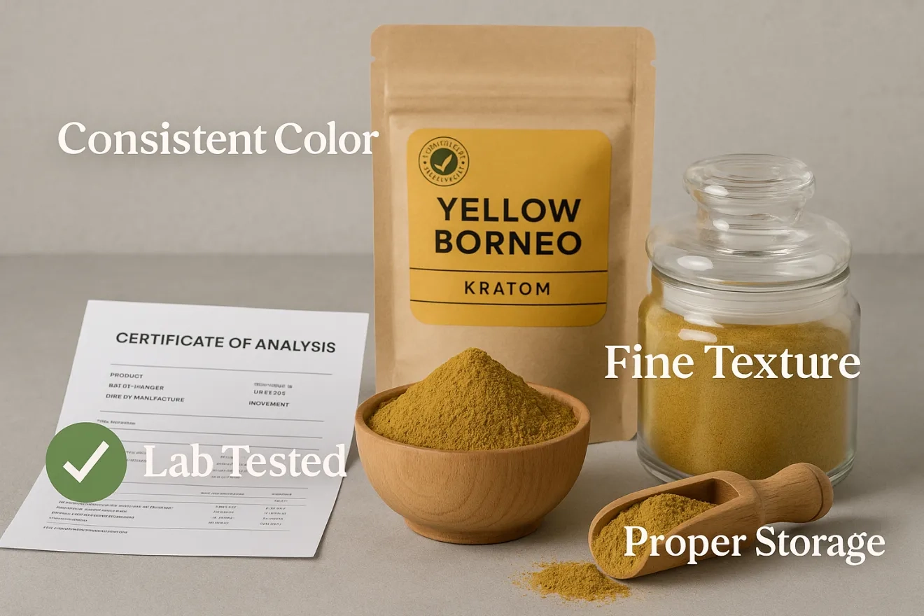 Yellow Borneo Kratom