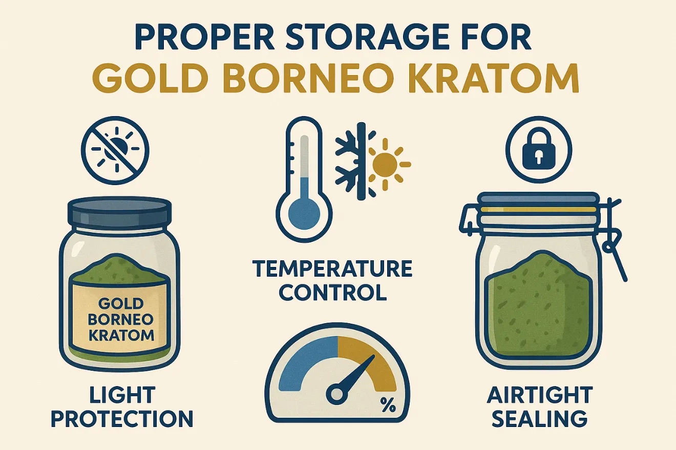 Gold Borneo Kratom