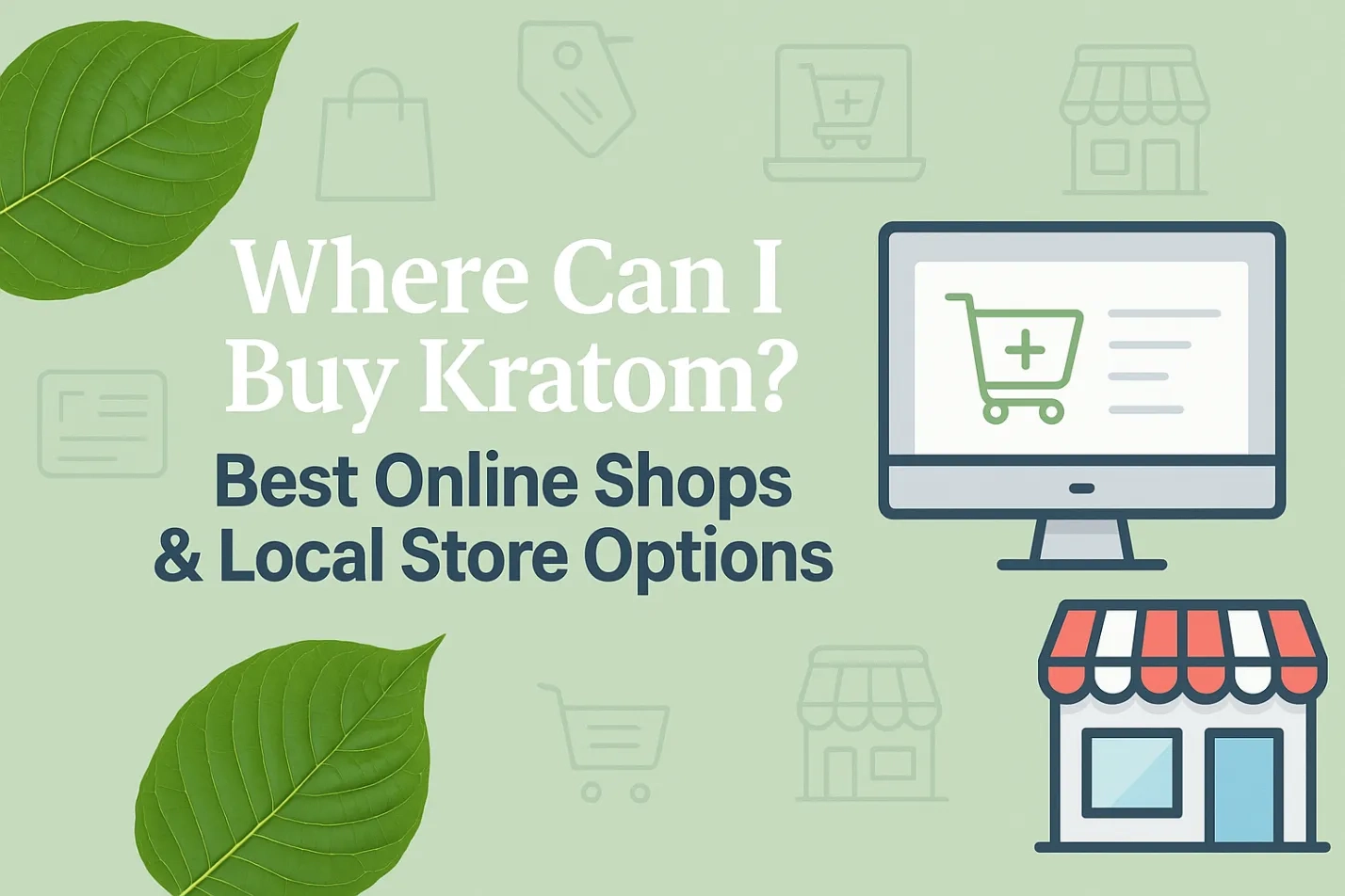 Where Can I Buy Kratom Best Online Shops & Local Store Options
