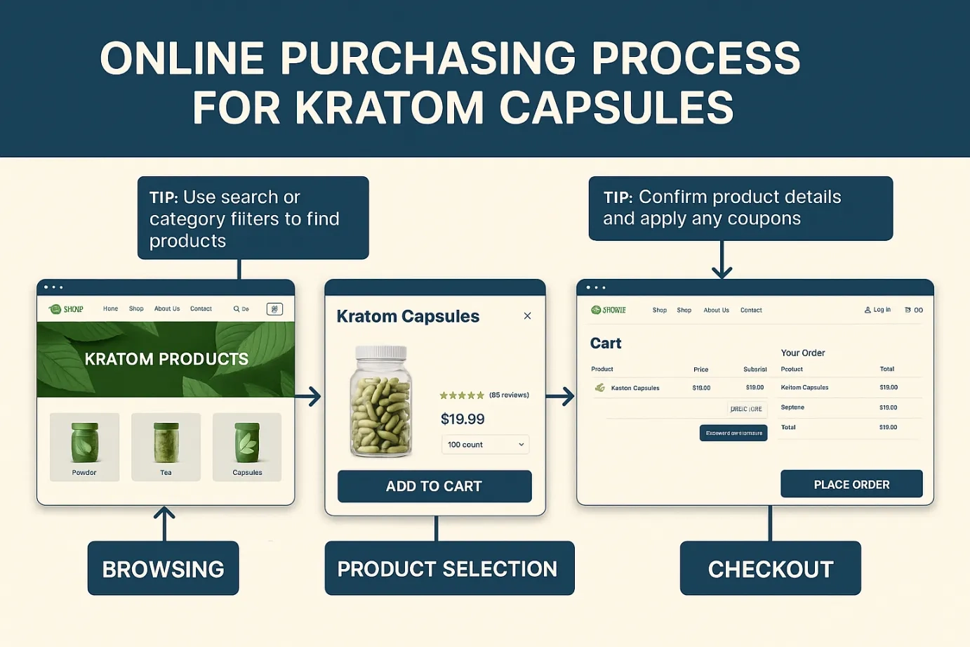 Where to Buy Kratom Capsules Online – Trusted Vendors & Best Prices4