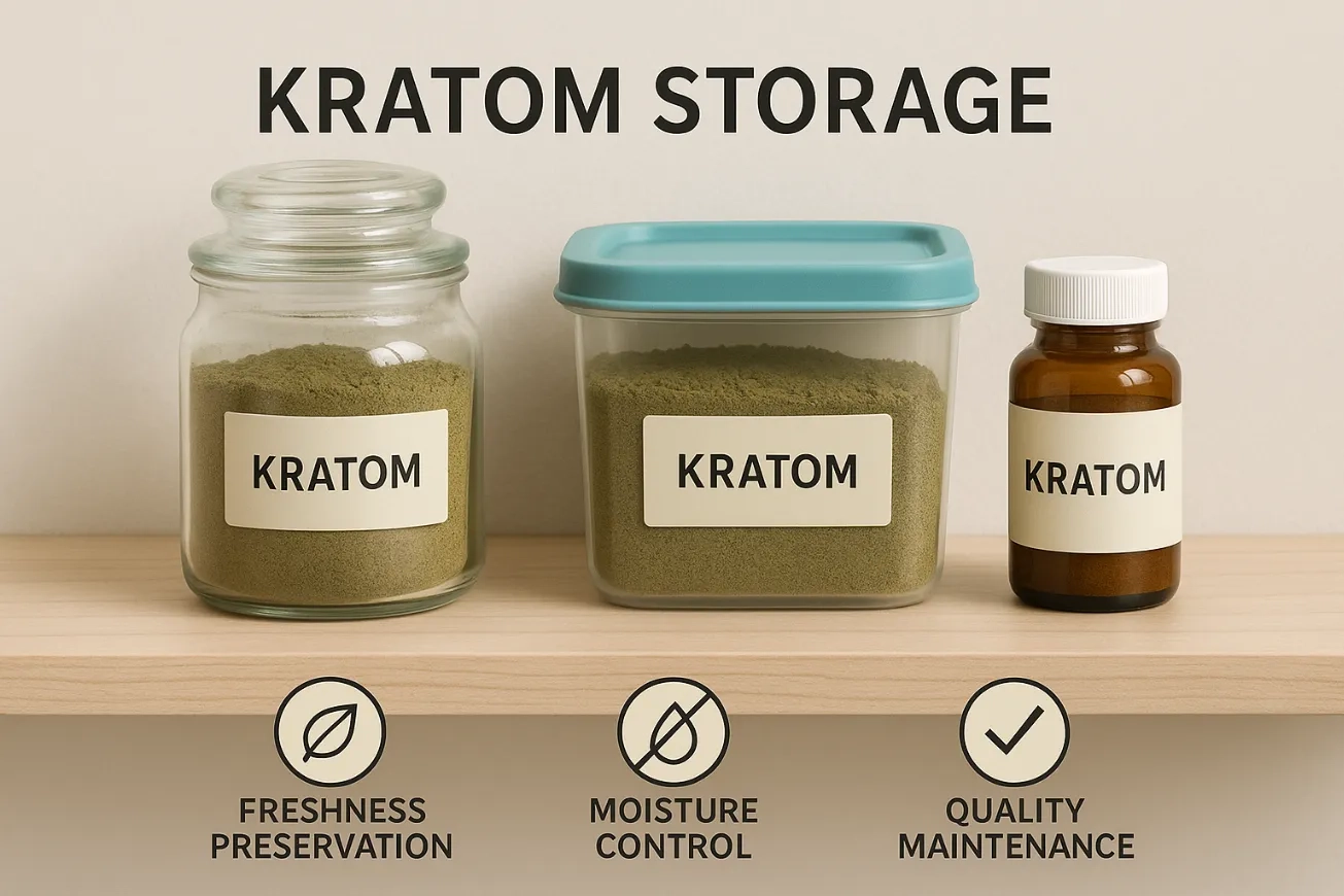 kratom storage