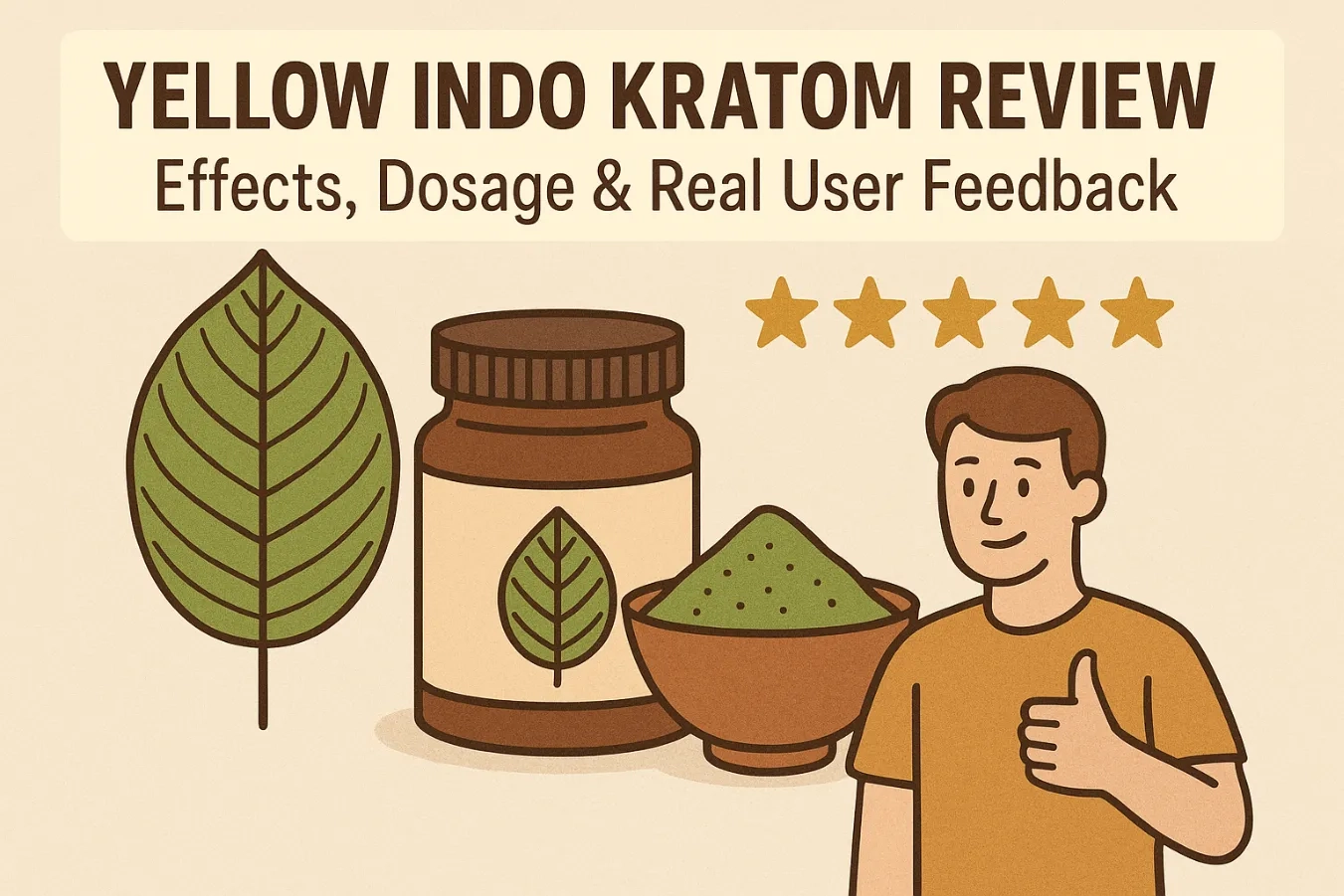 Yellow Indo Kratom Review Effects, Dosage & Real User Feedback