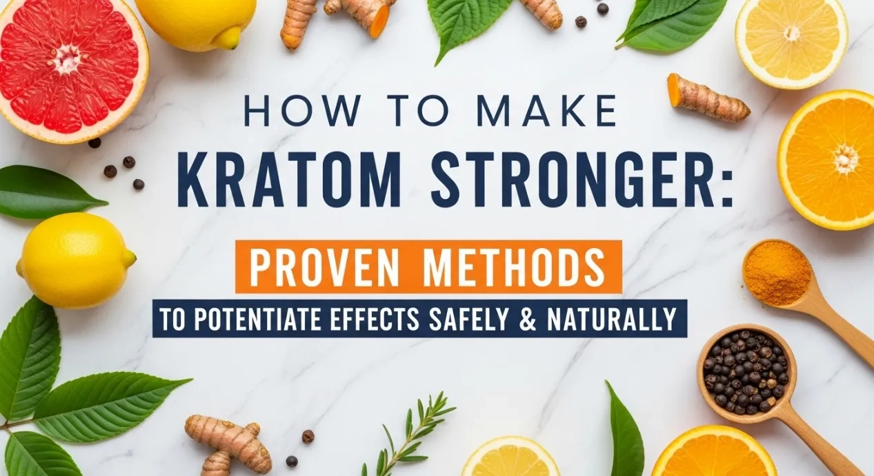How to Make Kratom Stronger