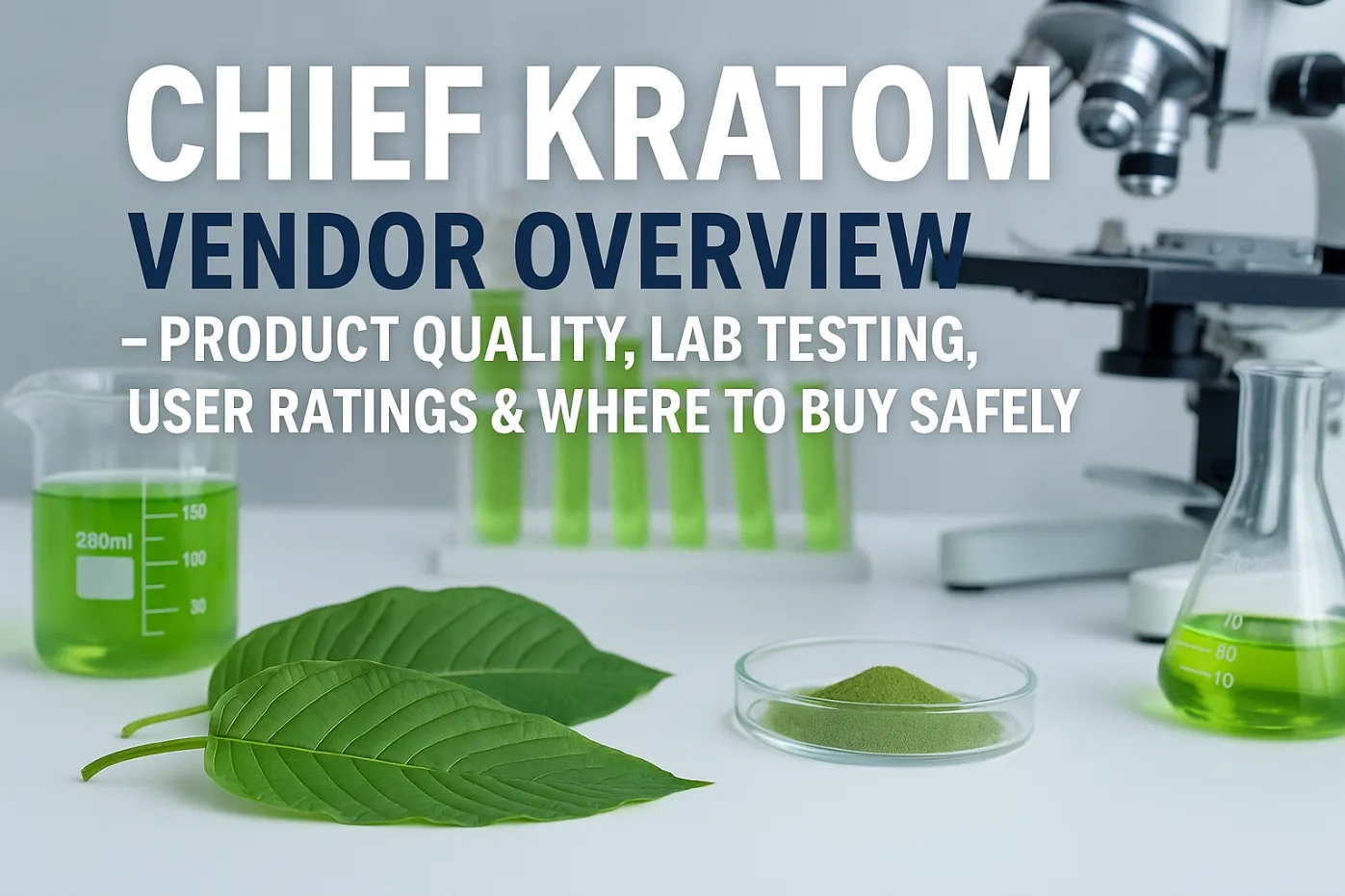 Chief Kratom Vendor Overview