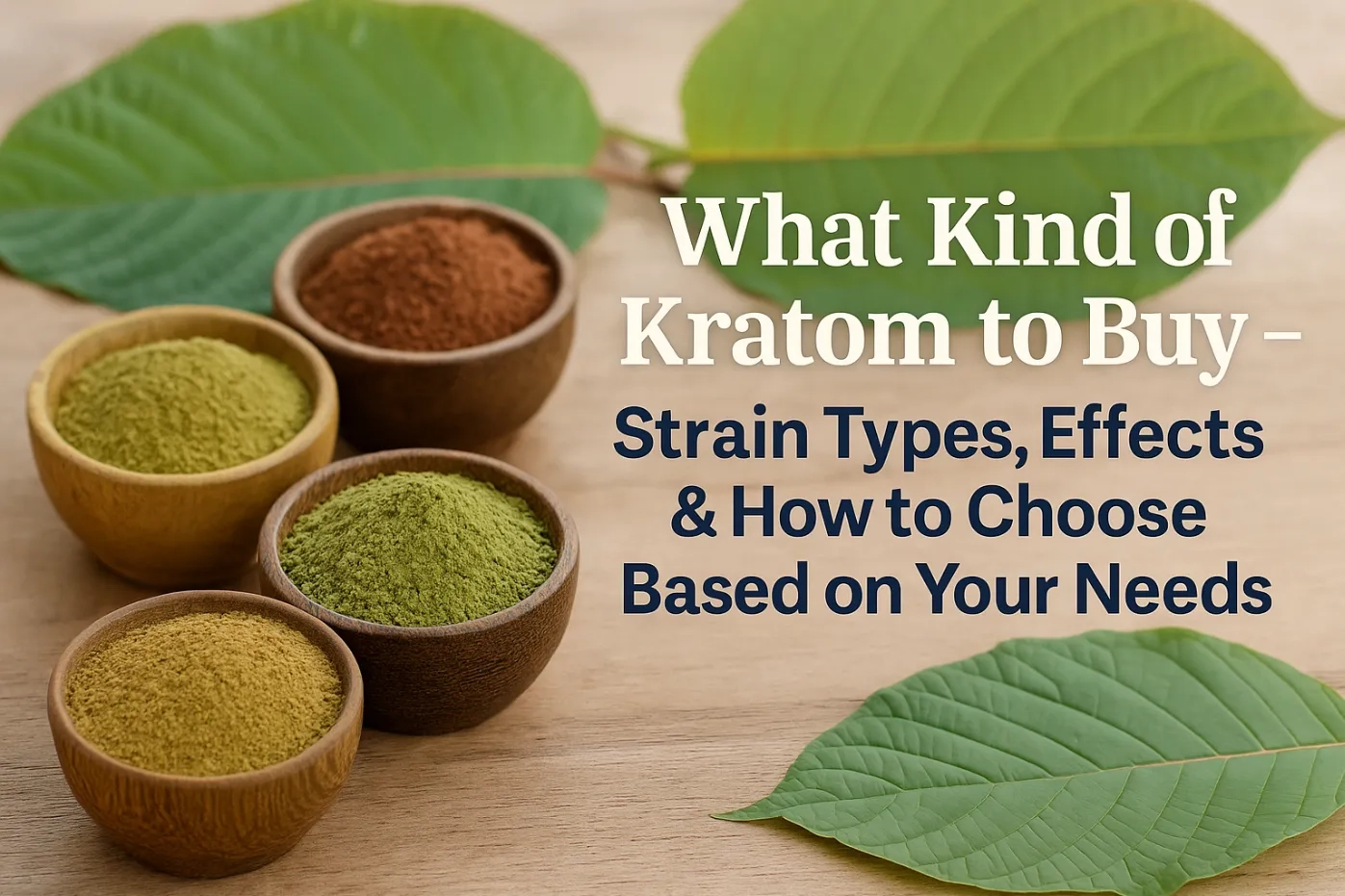 What Kind of Kratom to Buy