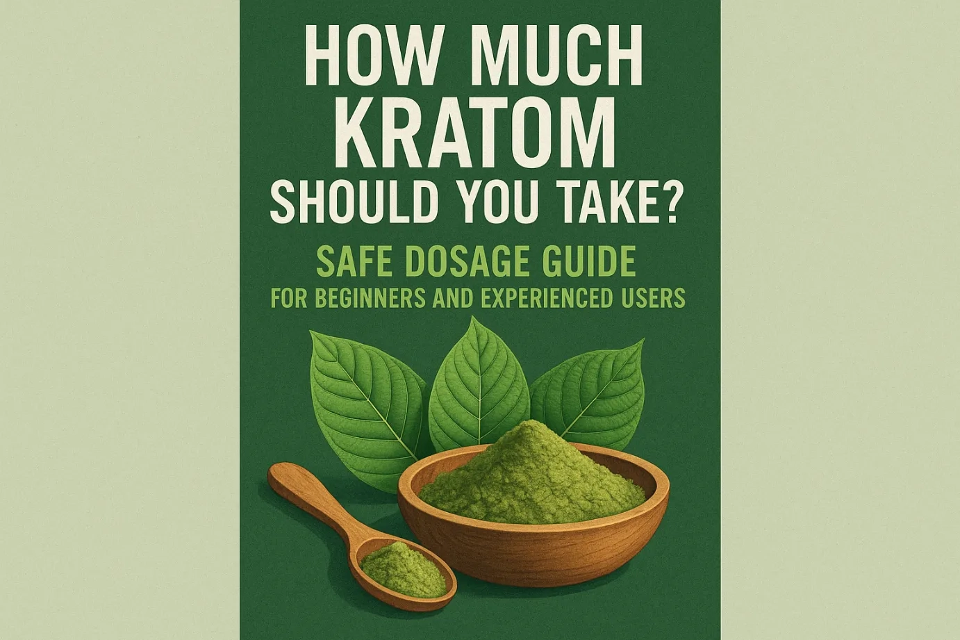 How Much Kratom Should You Take?