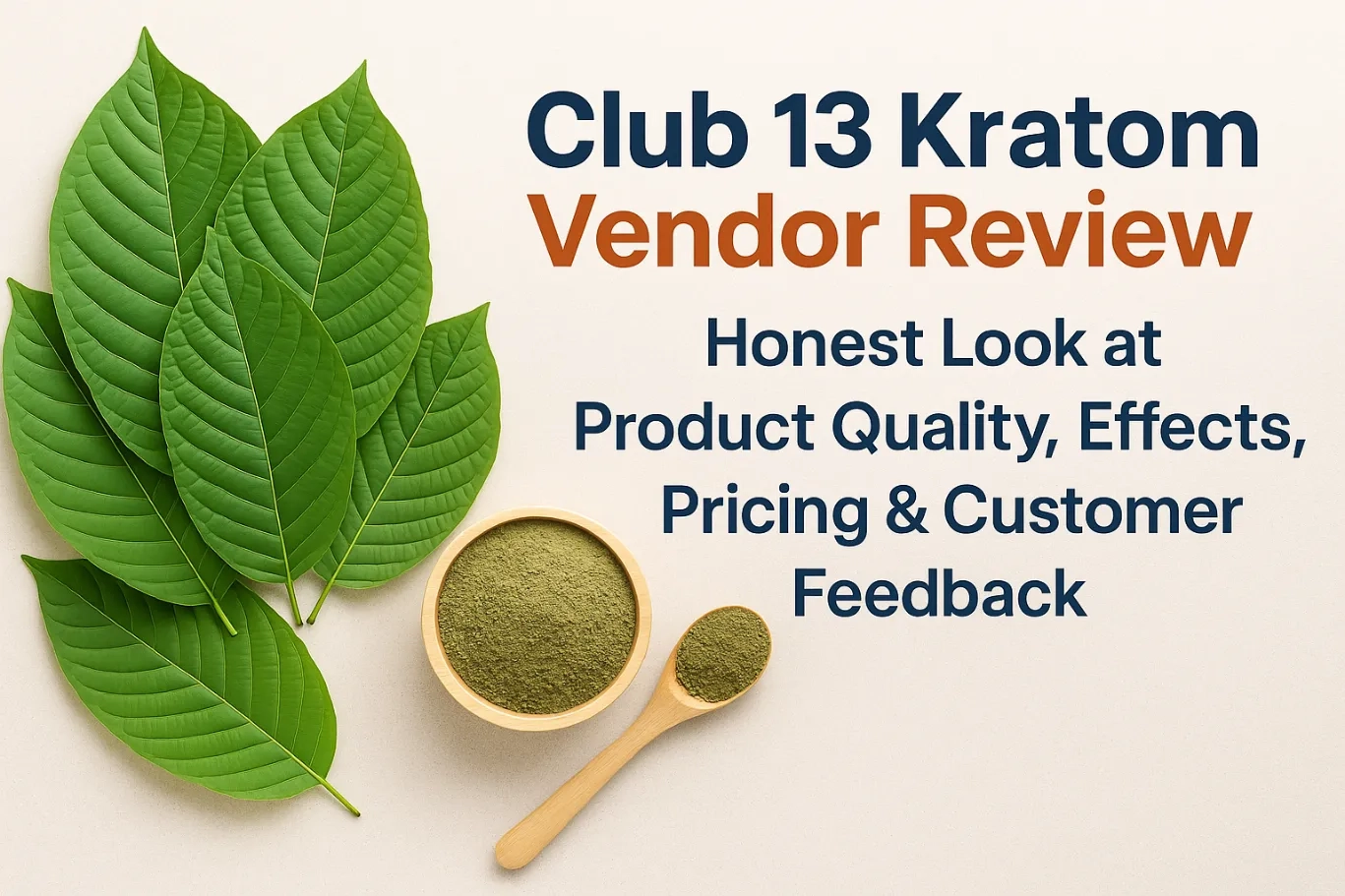 Club 13 Kratom Vendor Review