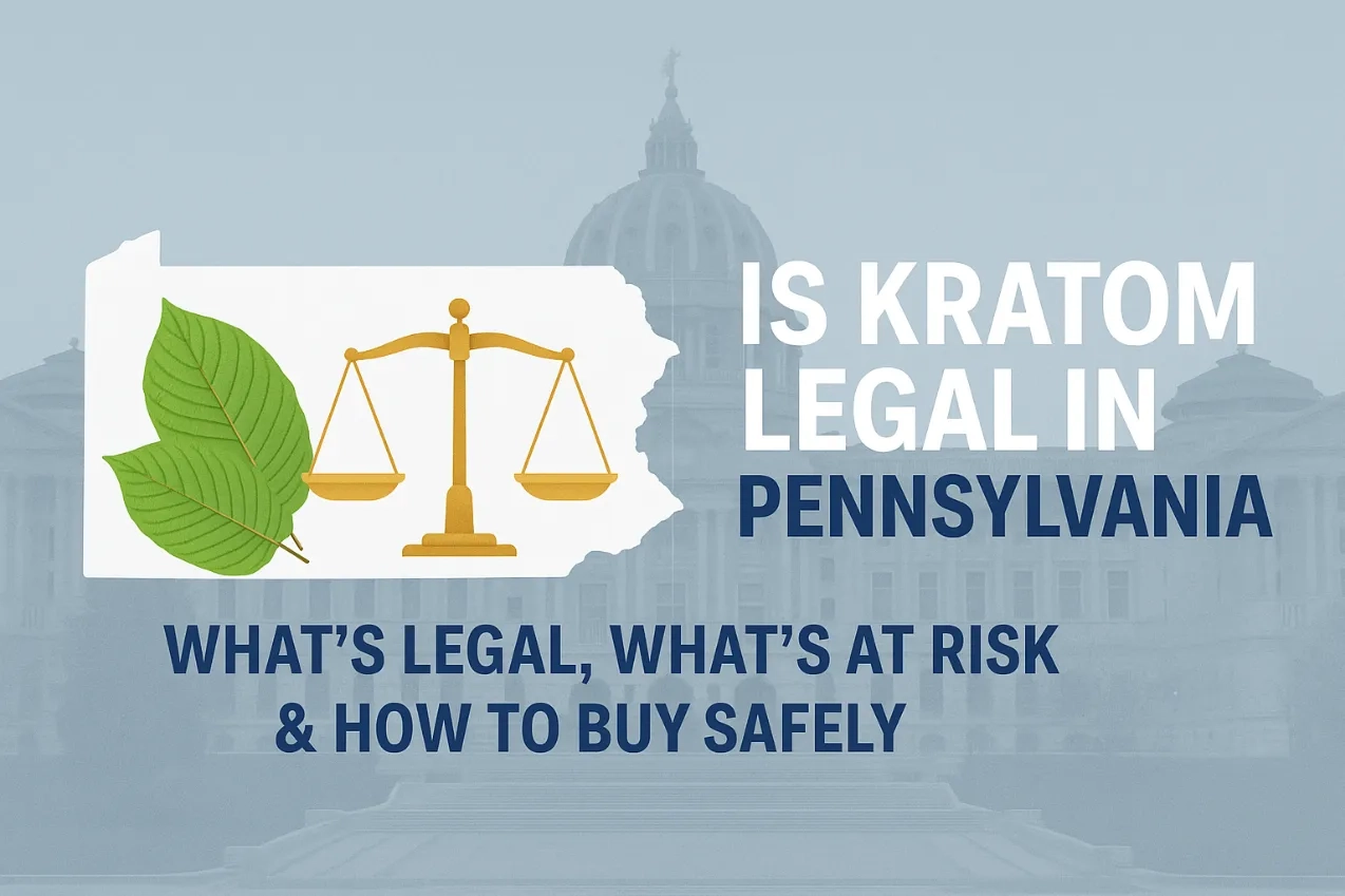 is kratom legal in Pennsylvania – What’s Legal, What’s at Risk & How to Buy Safely