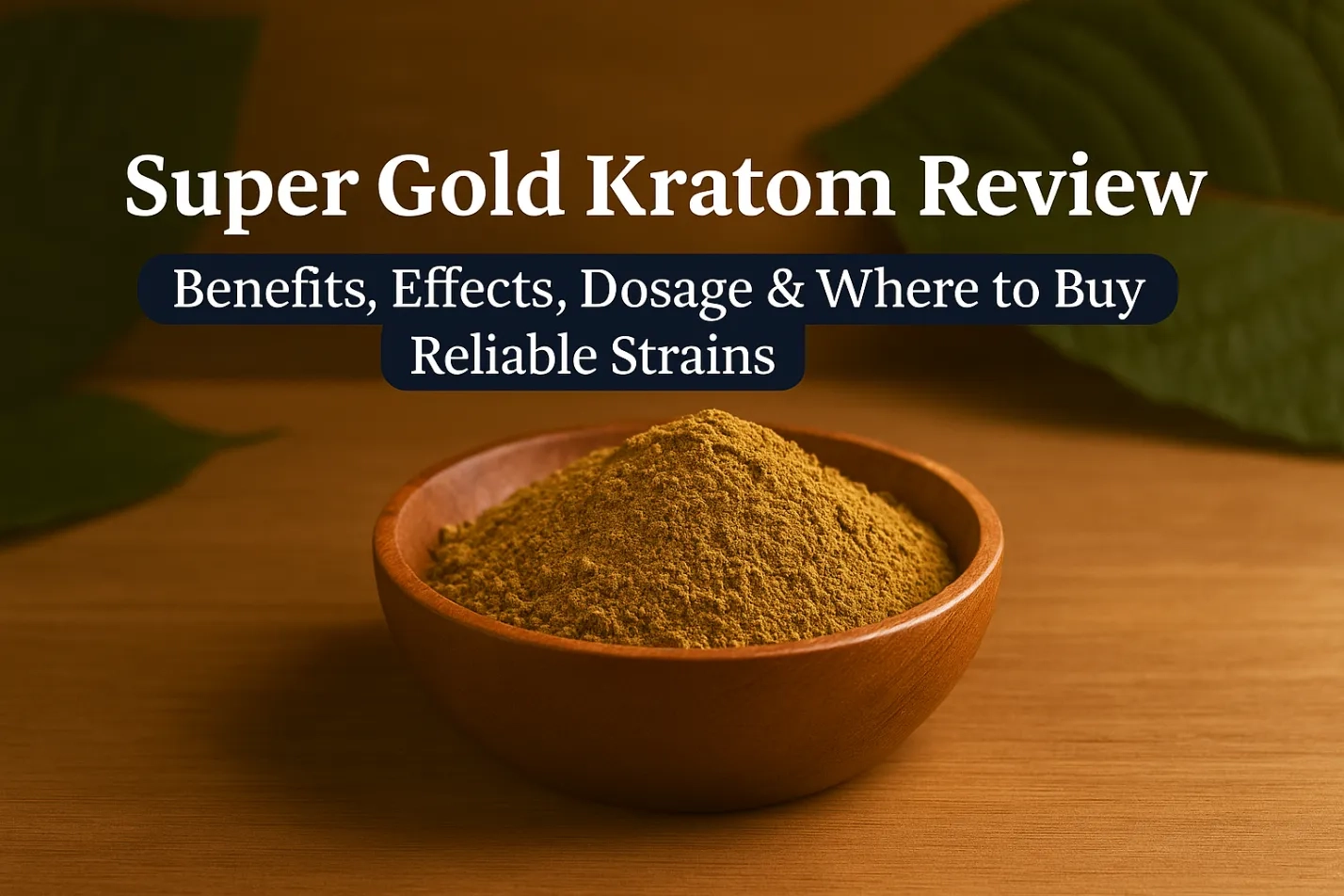 Super Gold Kratom Review