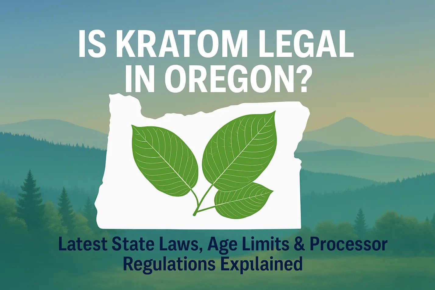 Is Kratom Legal in Oregon ?