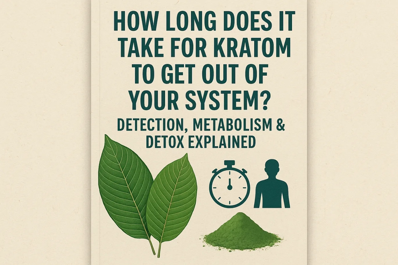 How Long Does It Take for Kratom to Get Out of Your System?
