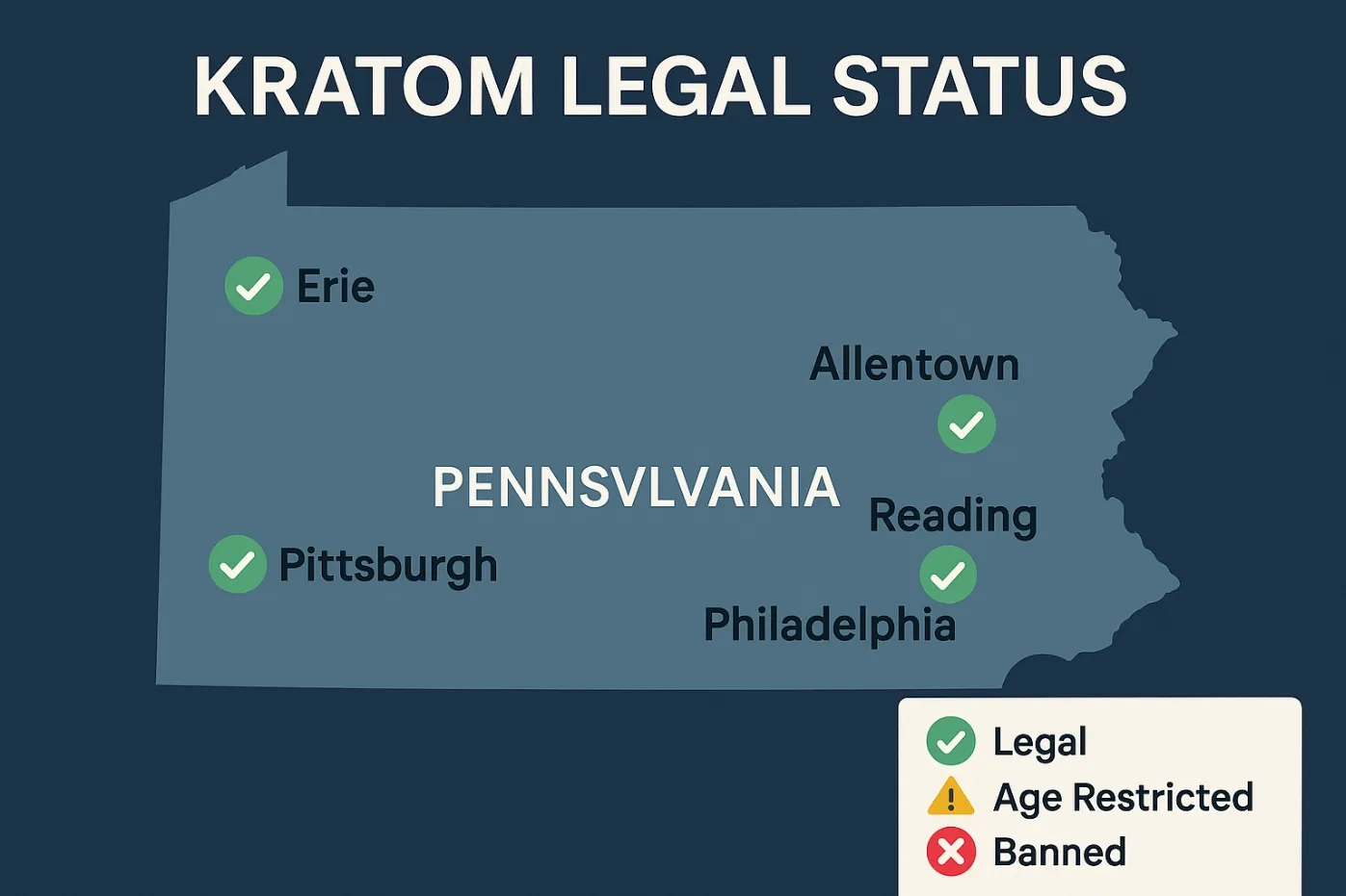 Is Kratom Legal in Pennsylvania?