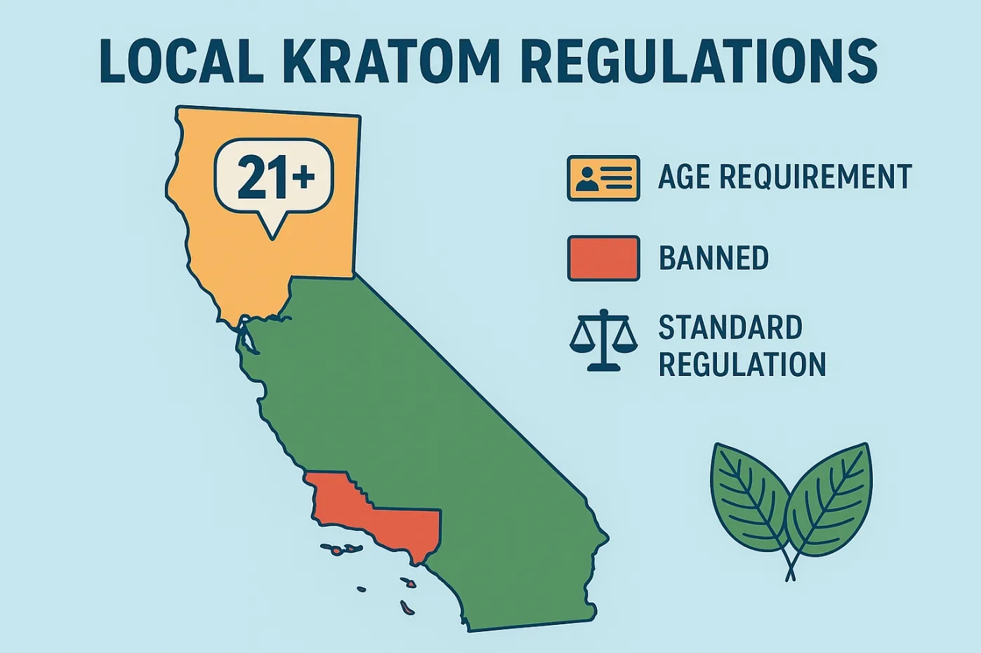 How Old Do You Have to Be to Buy Kratom in California? Age Laws, Local Rules & Updates