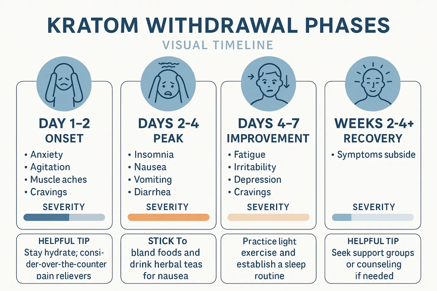 How Long Do Kratom Withdrawals Last? Timeline, Symptoms, Recovery & Detox Tips Explained