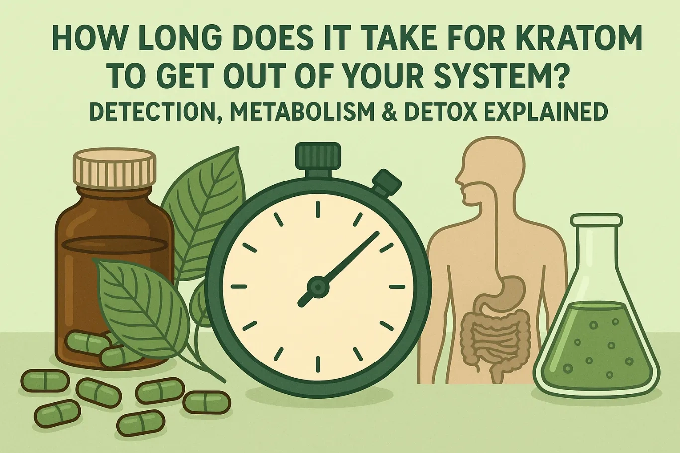 How Long Does It Take for Kratom to Get Out of Your System?