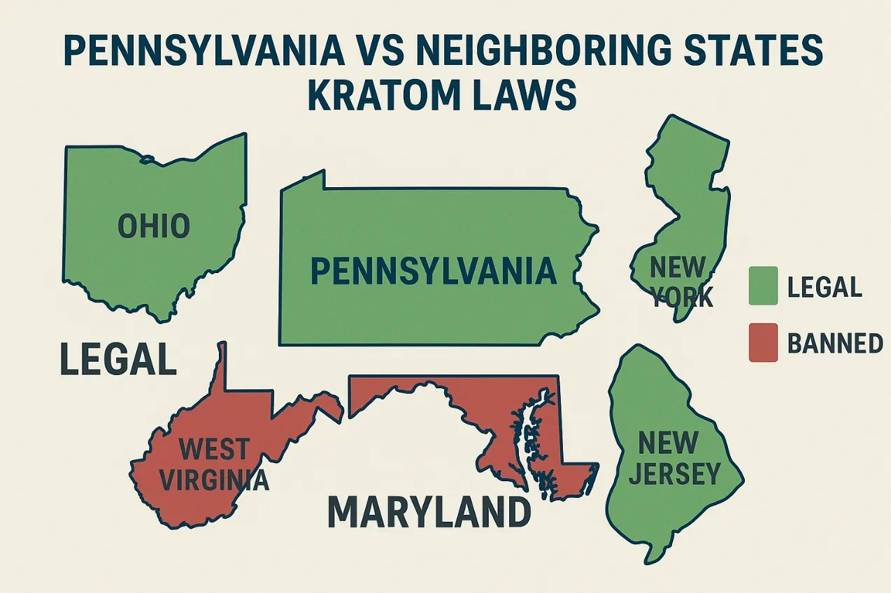 is kratom legal in Pennsylvania – What’s Legal, What’s at Risk & How to Buy Safely