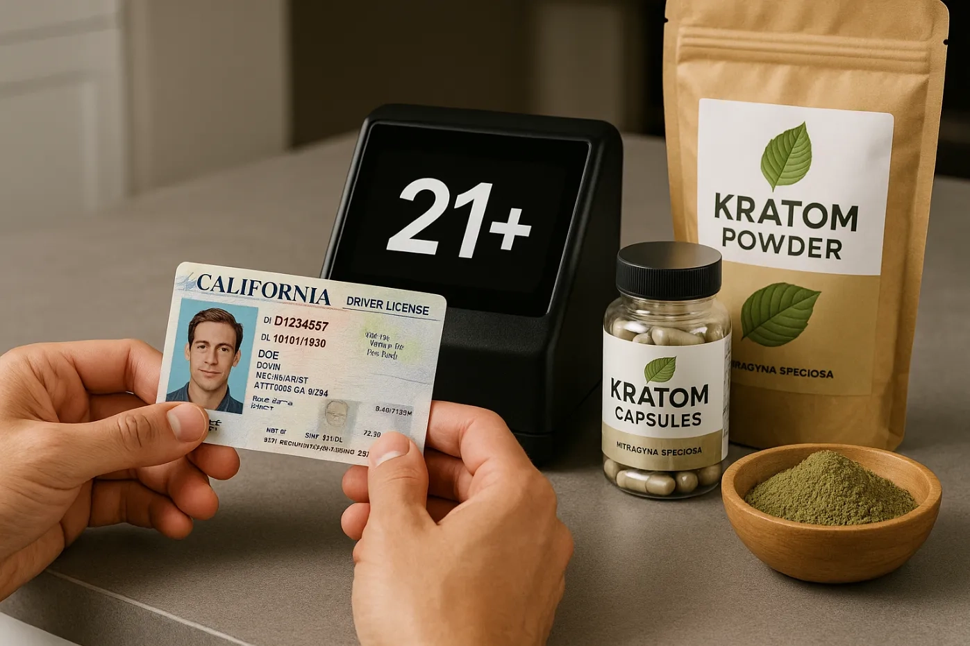 How Old Do You Have to Be to Buy Kratom in California? Age Laws, Local Rules & Updates