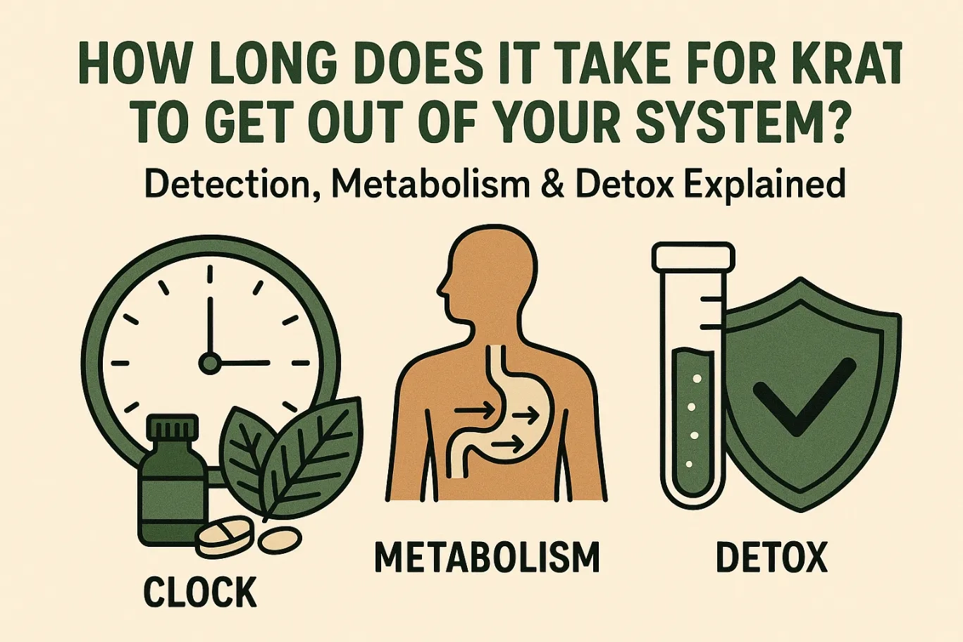How Long Does It Take for Kratom to Get Out of Your System?
